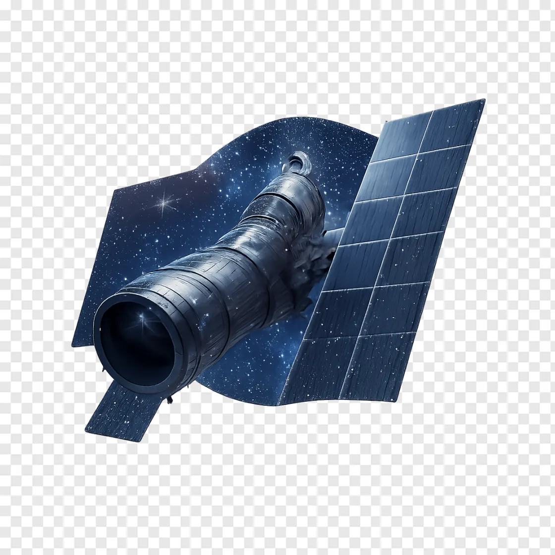 Roman Space Telescope PNG Graphic