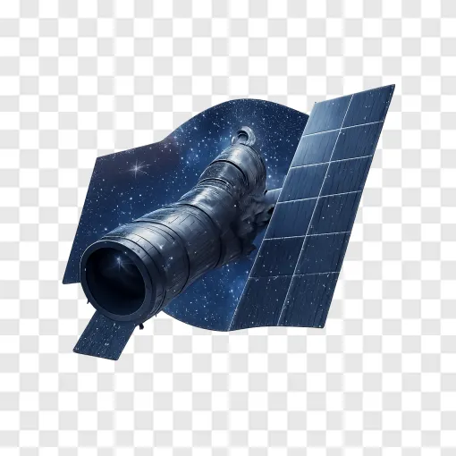Roman Space Telescope PNG Graphic
