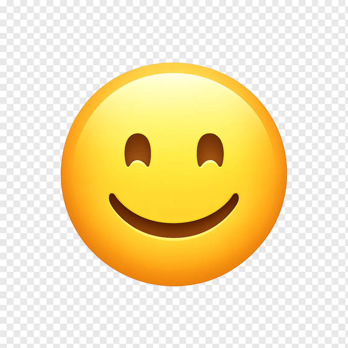 Smiling Face PNG Transparent Background