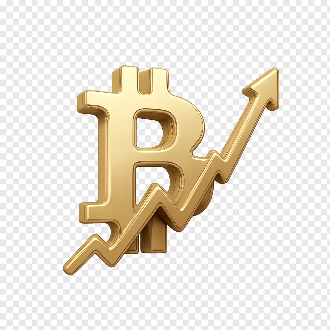 Bitcoin And National Debt PNG Graphic