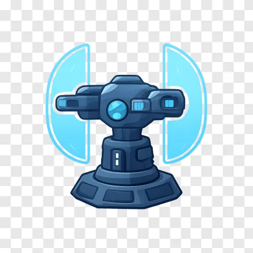 Tower Defense Strategy Game Icon PNG