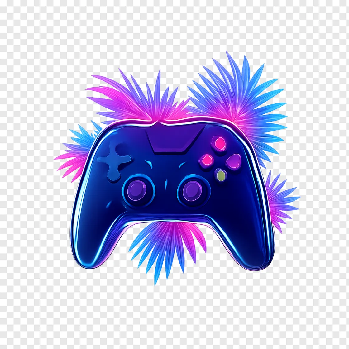 Gaming Controller PNG Transparent Background