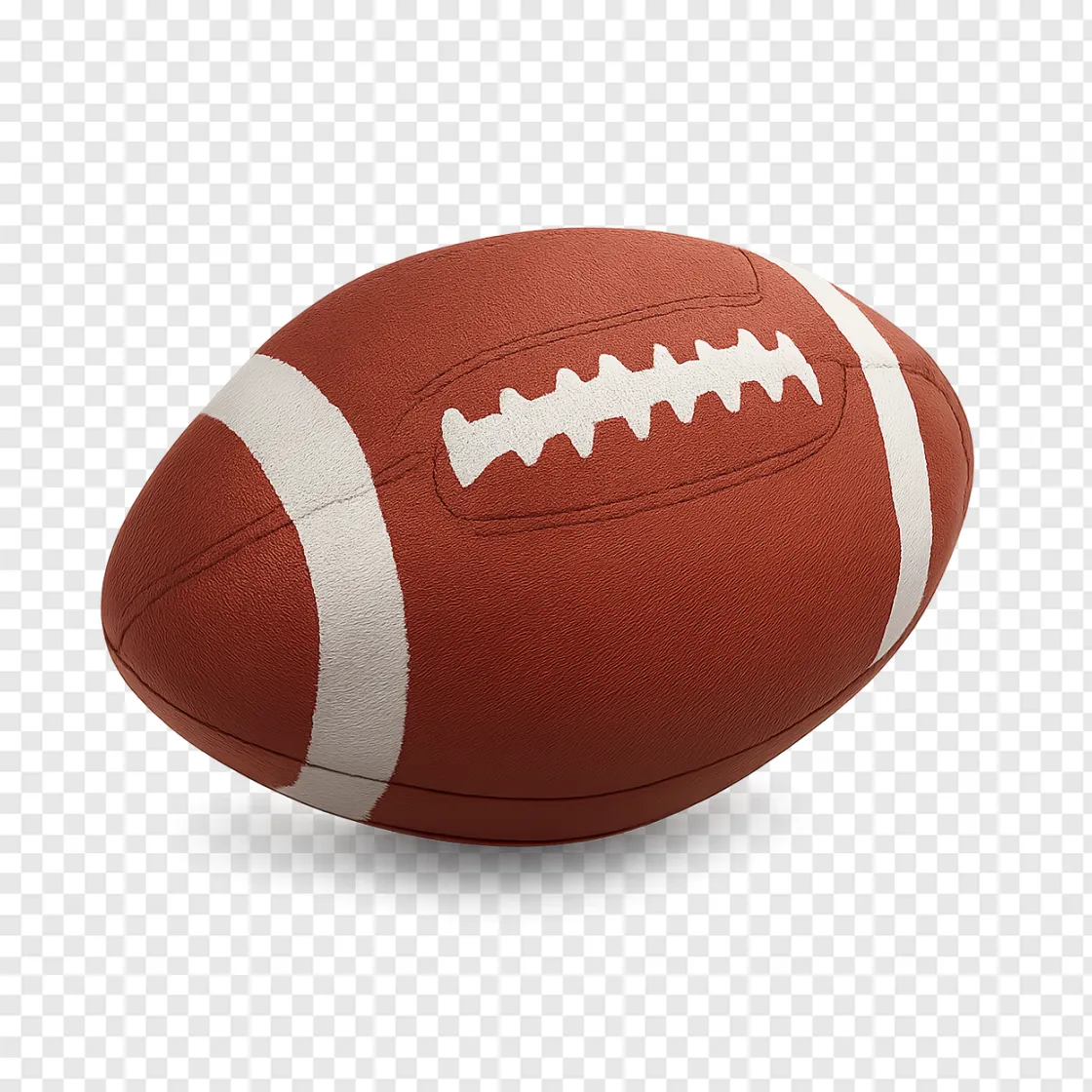 American Football Transparent PNG Image