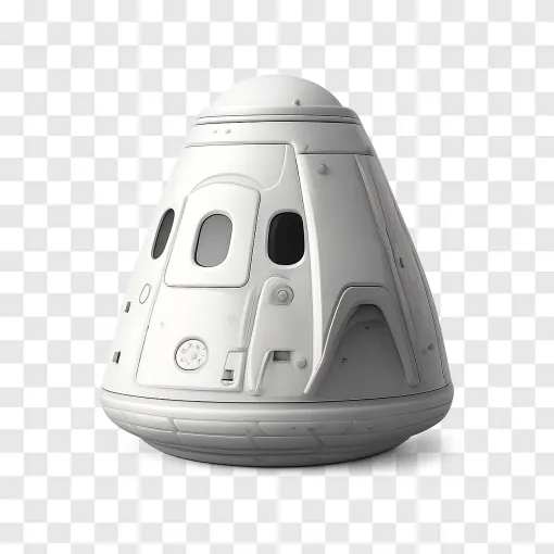 Space Capsule PNG Image With Transparent Background