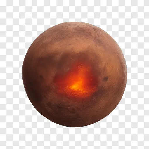 Mars Thermal Anomaly PNG Image For Science Projects