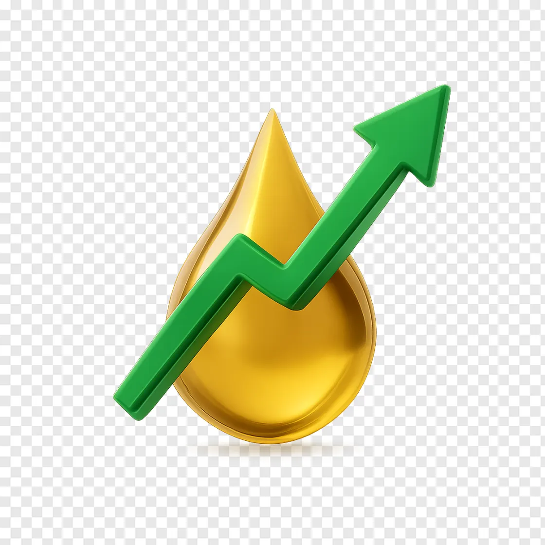 Stock Market Chart PNG Graphic For Financial Reports
