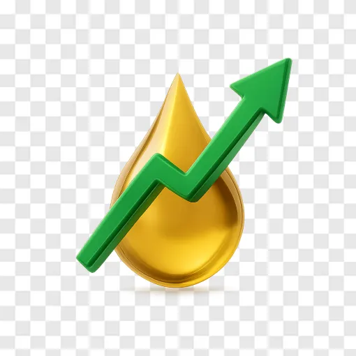 Stock Market Chart PNG Graphic For Financial Reports