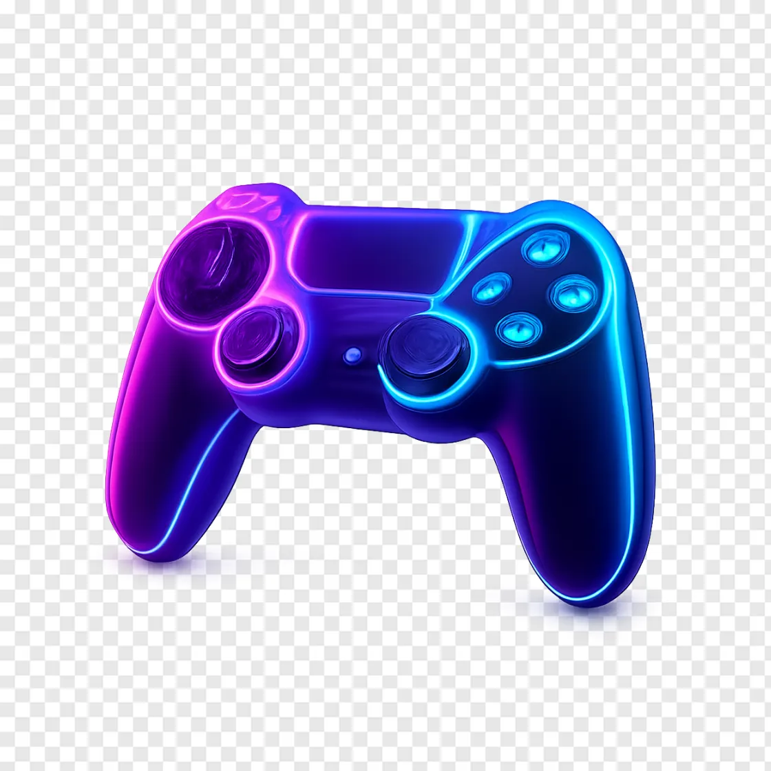 Gaming Controller PNG Transparent Background