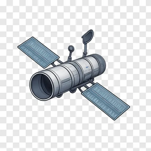Space Telescope PNG Image With Transparent Background