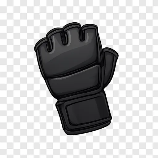 MMA Glove PNG Vector Transparent Image