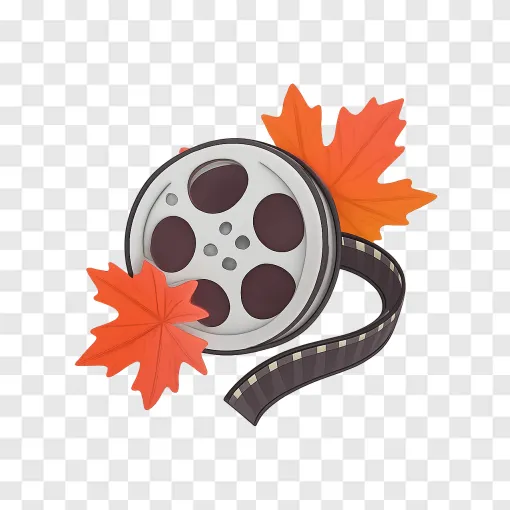 Fall Movie PNG Icon For Autumn Cinema Guides