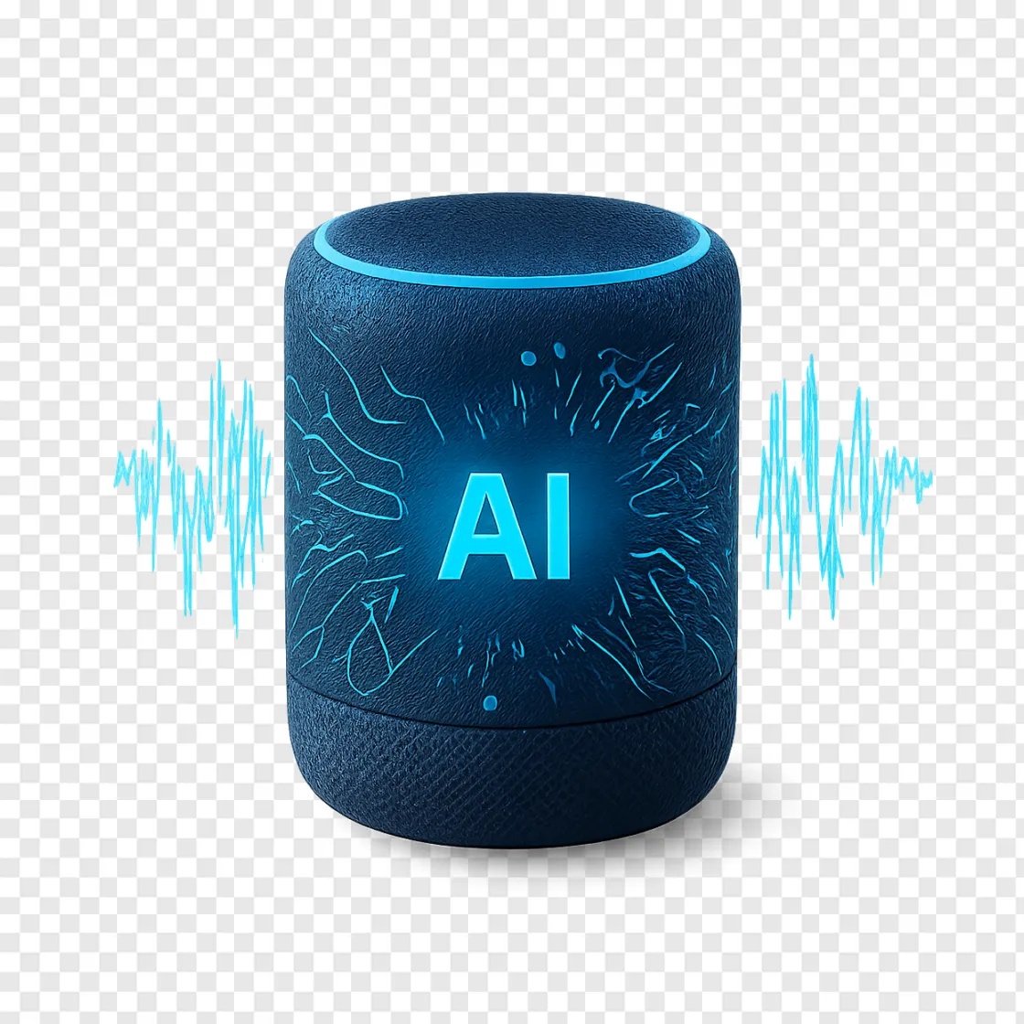 Smart Speaker AI Tech PNG Transparent Image