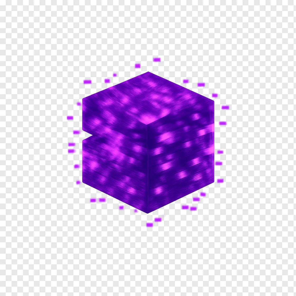 Minecraft Anomaly Glitch Block PNG