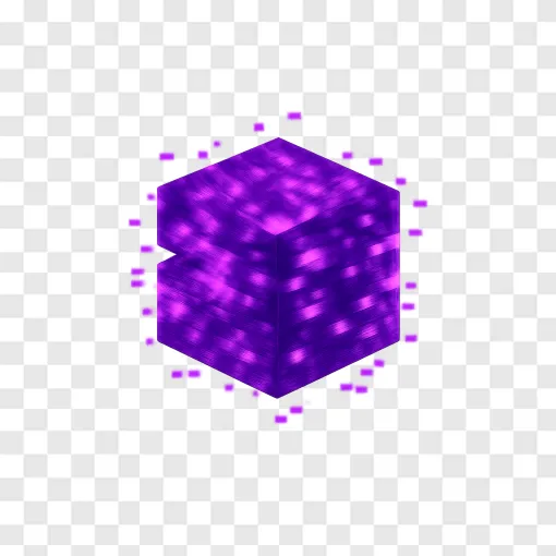 Minecraft Anomaly Glitch Block PNG