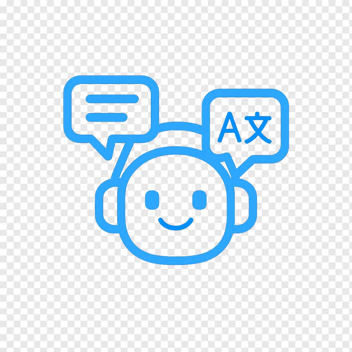 AI Voice Translation PNG Image