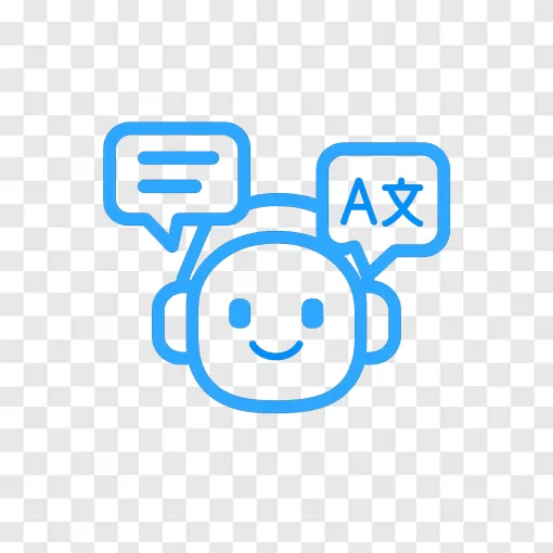 AI Voice Translation PNG Image