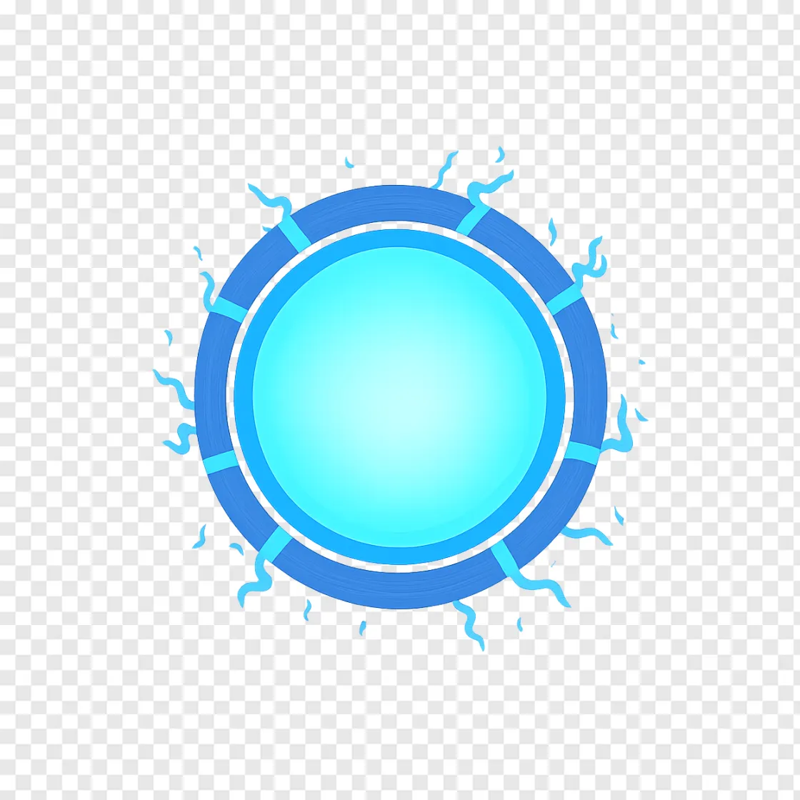 Avengers Sci-Fi Portal PNG Transparent Background