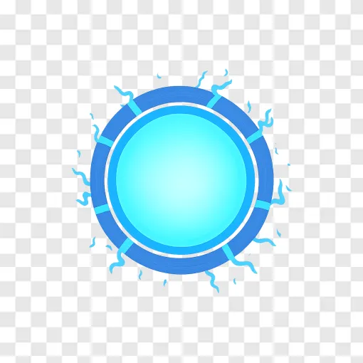 Avengers Sci-Fi Portal PNG Transparent Background