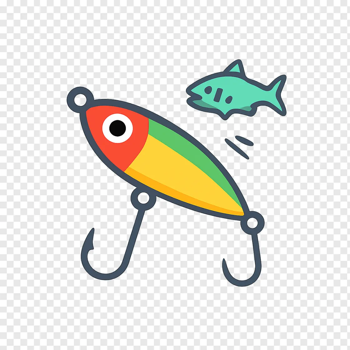 Fishing Lure PNG Transparent Image