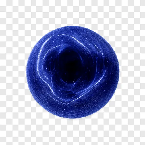 Dark Matter Cosmic Sphere PNG