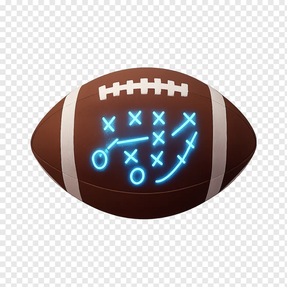 Fantasy Football Strategy PNG Graphic