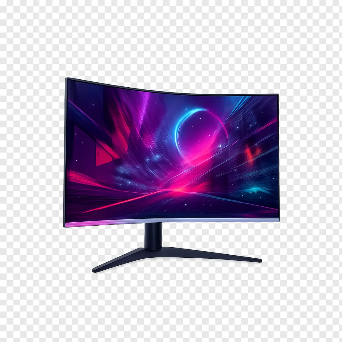 Gaming Monitor PNG Image For Tech Designs