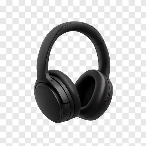 Wireless Headphones PNG Transparent Image