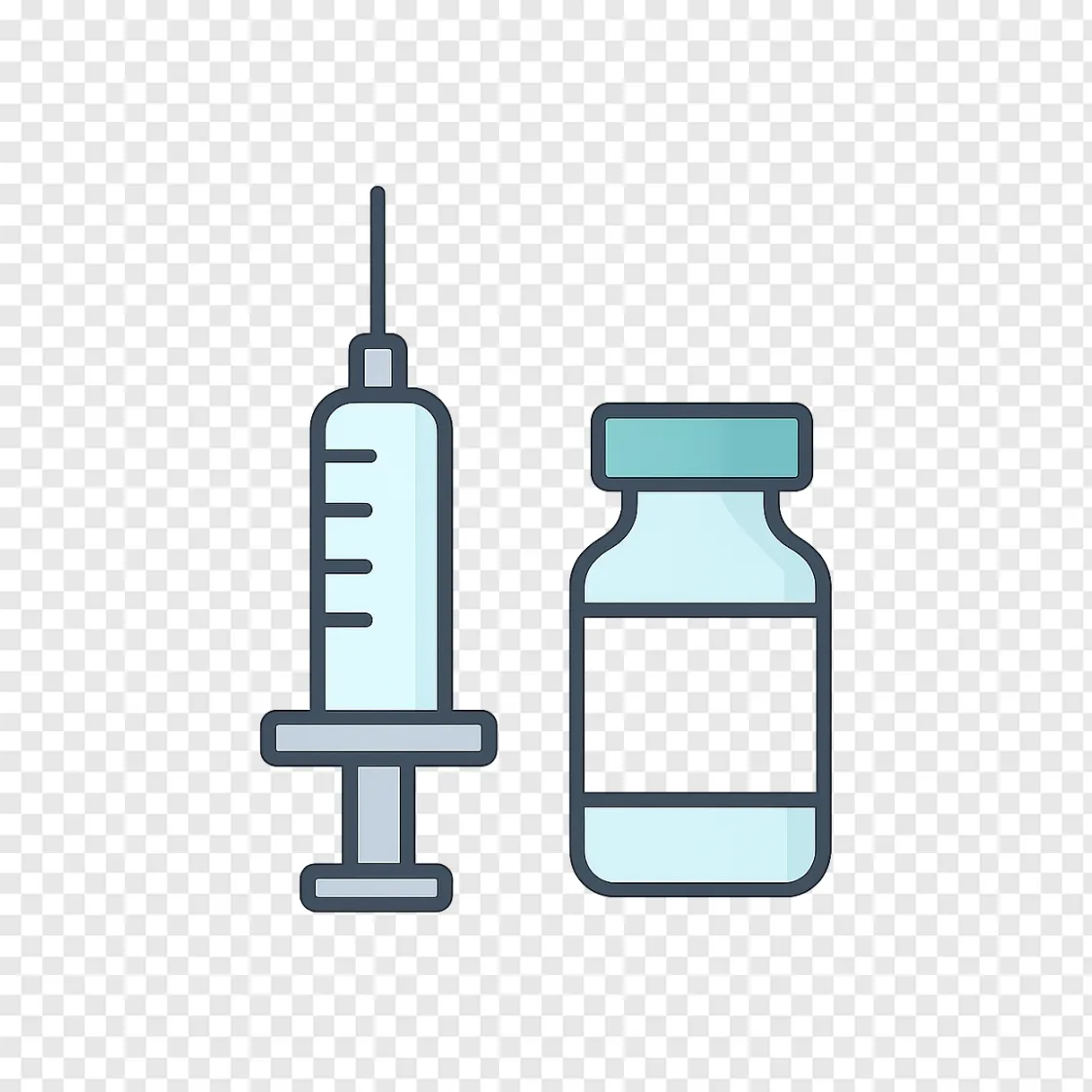 Vaccine Medical Injection PNG Transparent Background
