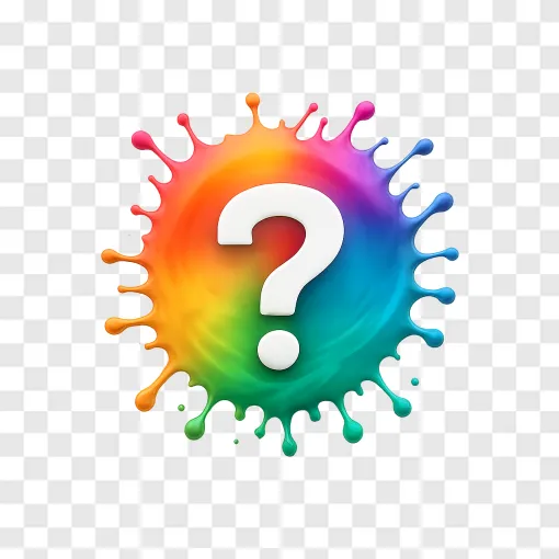 Guess The Color PNG Icon For Games And Quizzes