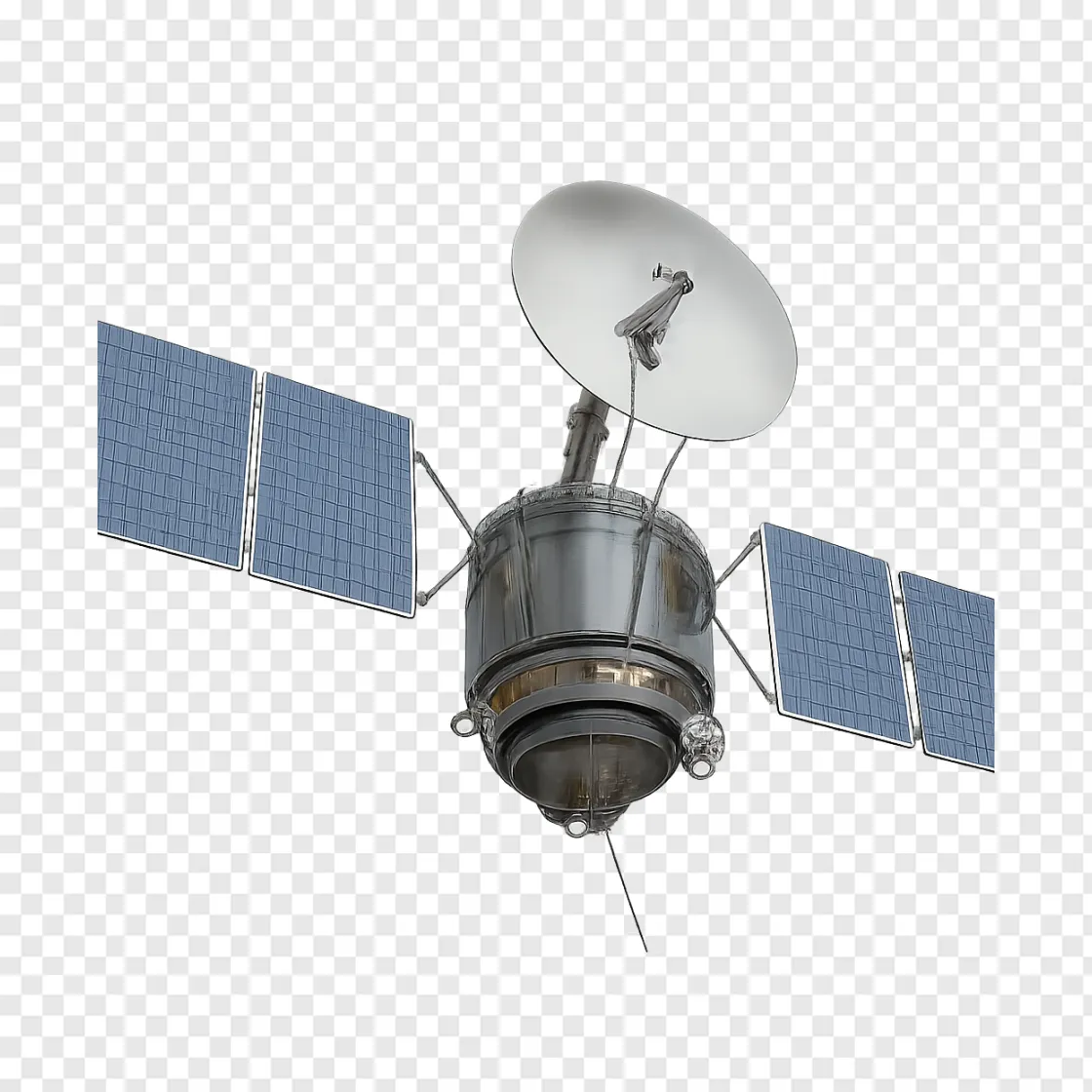 Mars Orbiter Spacecraft PNG Transparent Background