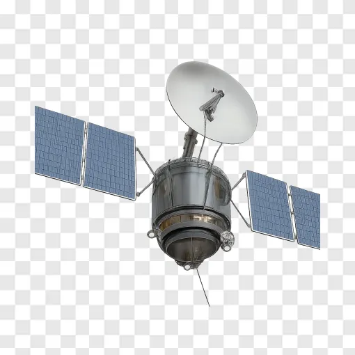 Mars Orbiter Spacecraft PNG Transparent Background