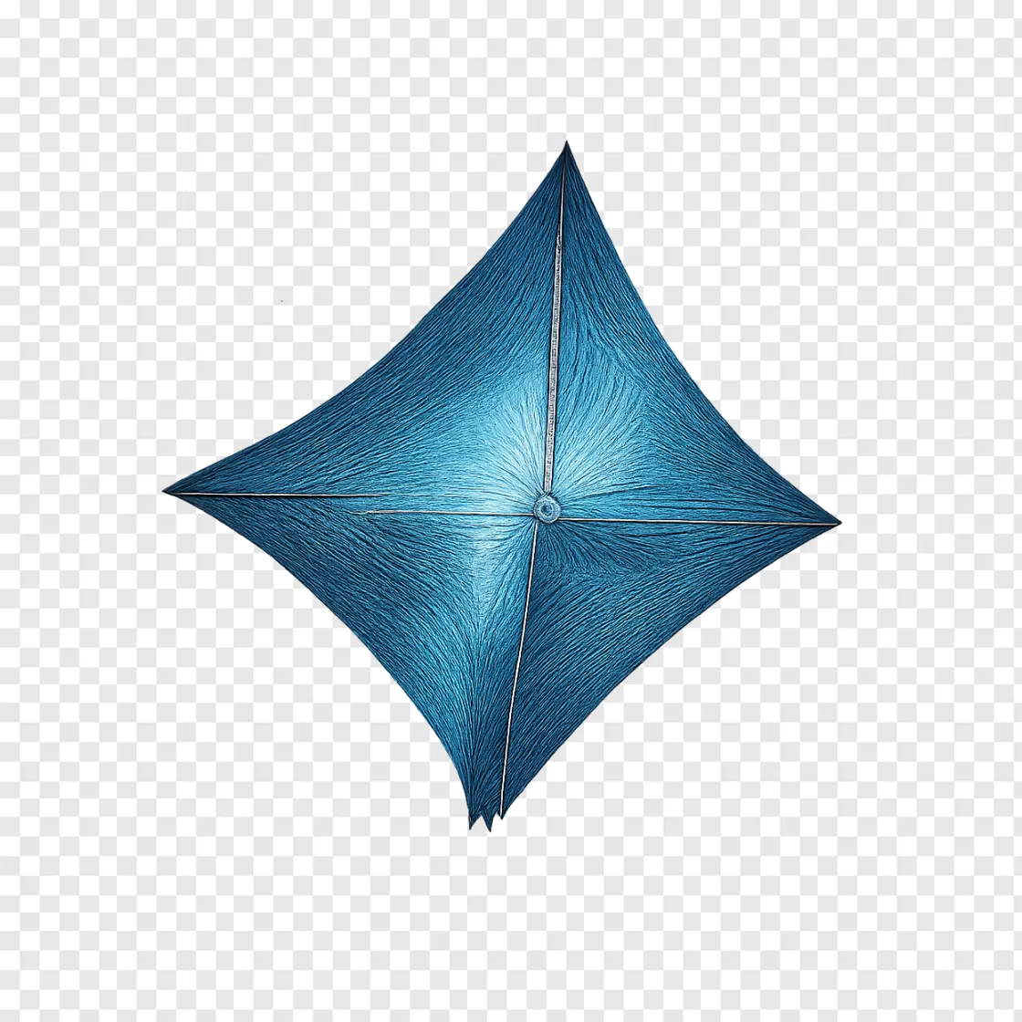 Futuristic Solar Sail Spacecraft PNG Transparent