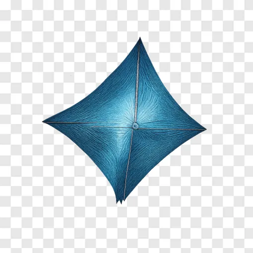 Futuristic Solar Sail Spacecraft PNG Transparent
