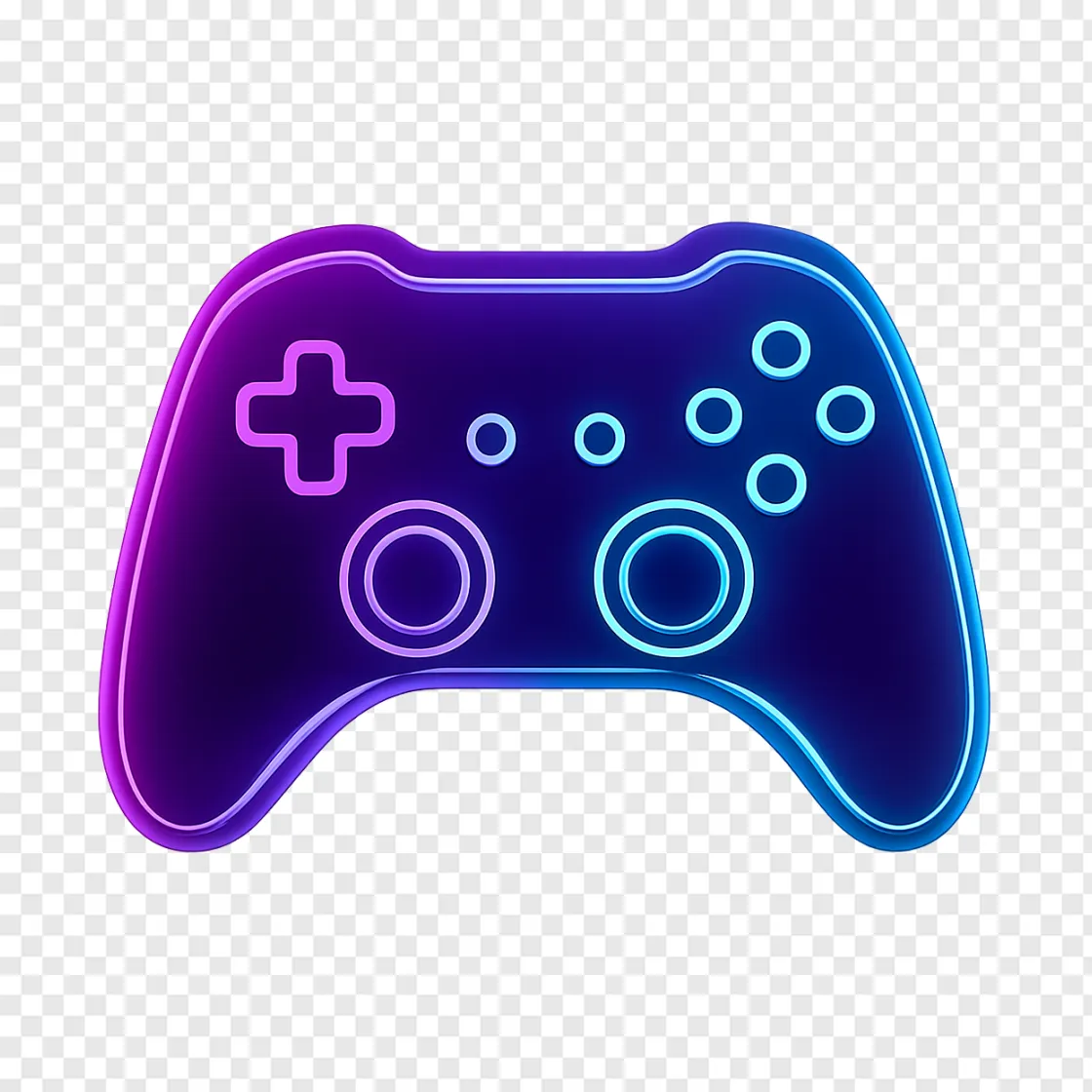 GTA 6 Style Video Game Controller PNG
