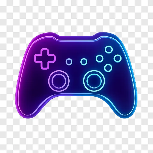 GTA 6 Style Video Game Controller PNG
