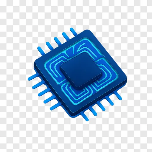 A20 Pro Silicon Chip PNG Transparent Image