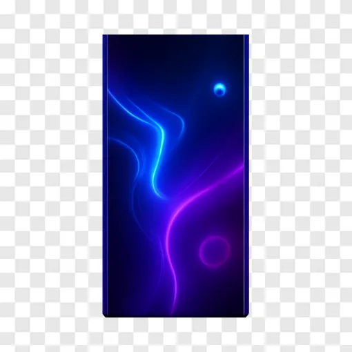 Futuristic Smartphone PNG Image