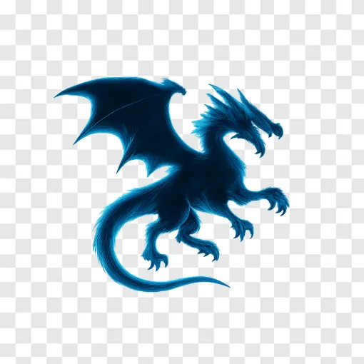 Fantasy Dragon And Sci-Fi Monster PNG Design