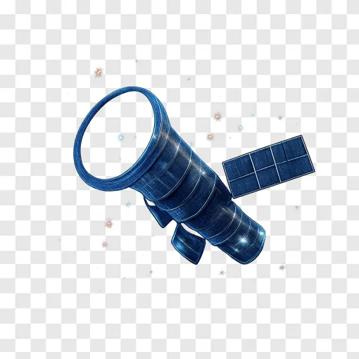 Space Telescope PNG Transparent Image