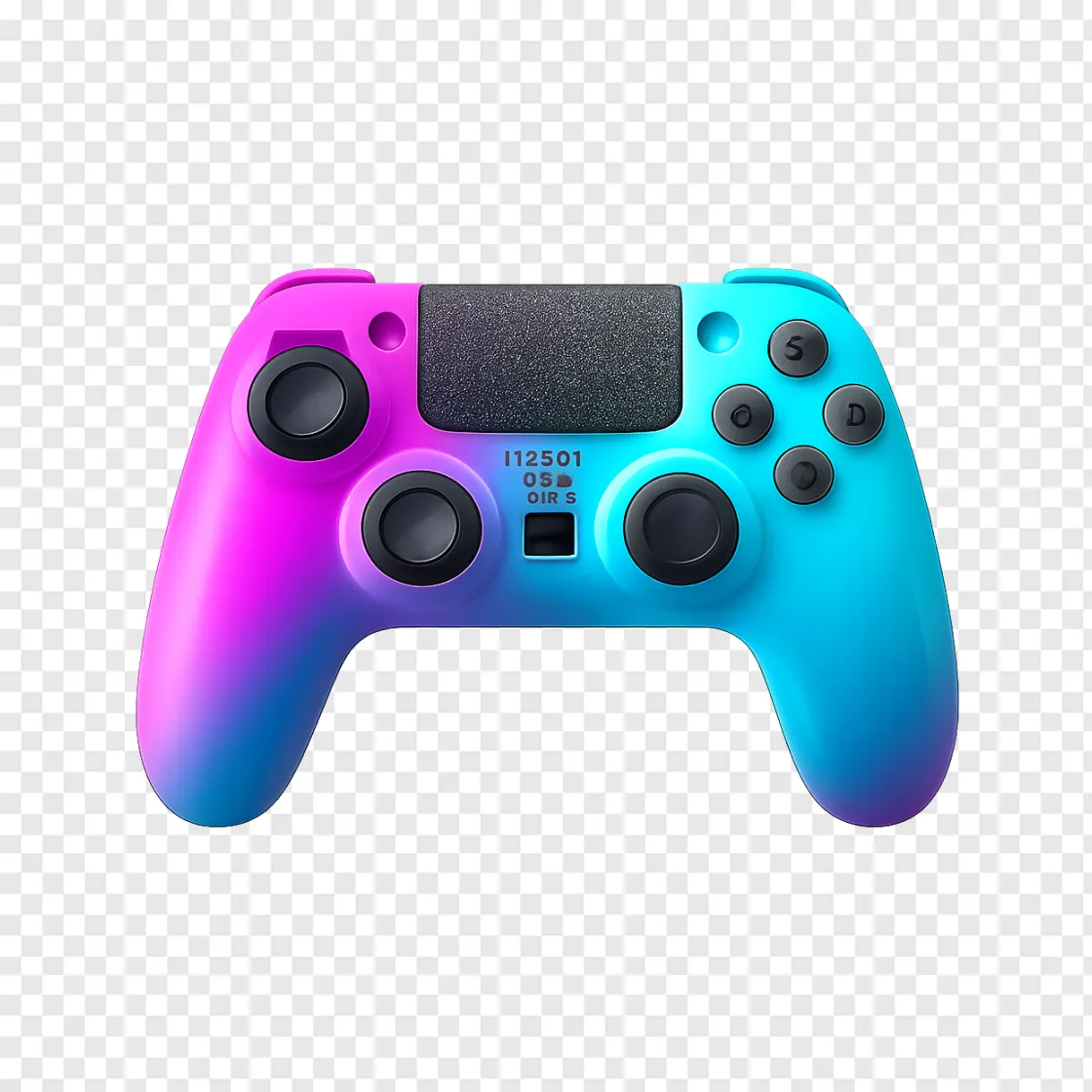 GTA 6 Style Game Controller PNG Transparent Background