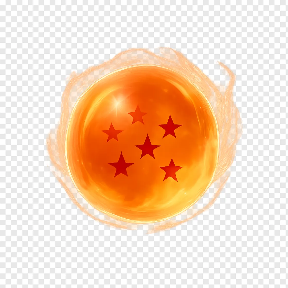 Dragon Ball Glowing Crystal Sphere PNG For Gamers