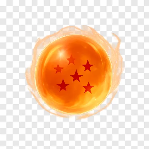 Dragon Ball Glowing Crystal Sphere PNG For Gamers