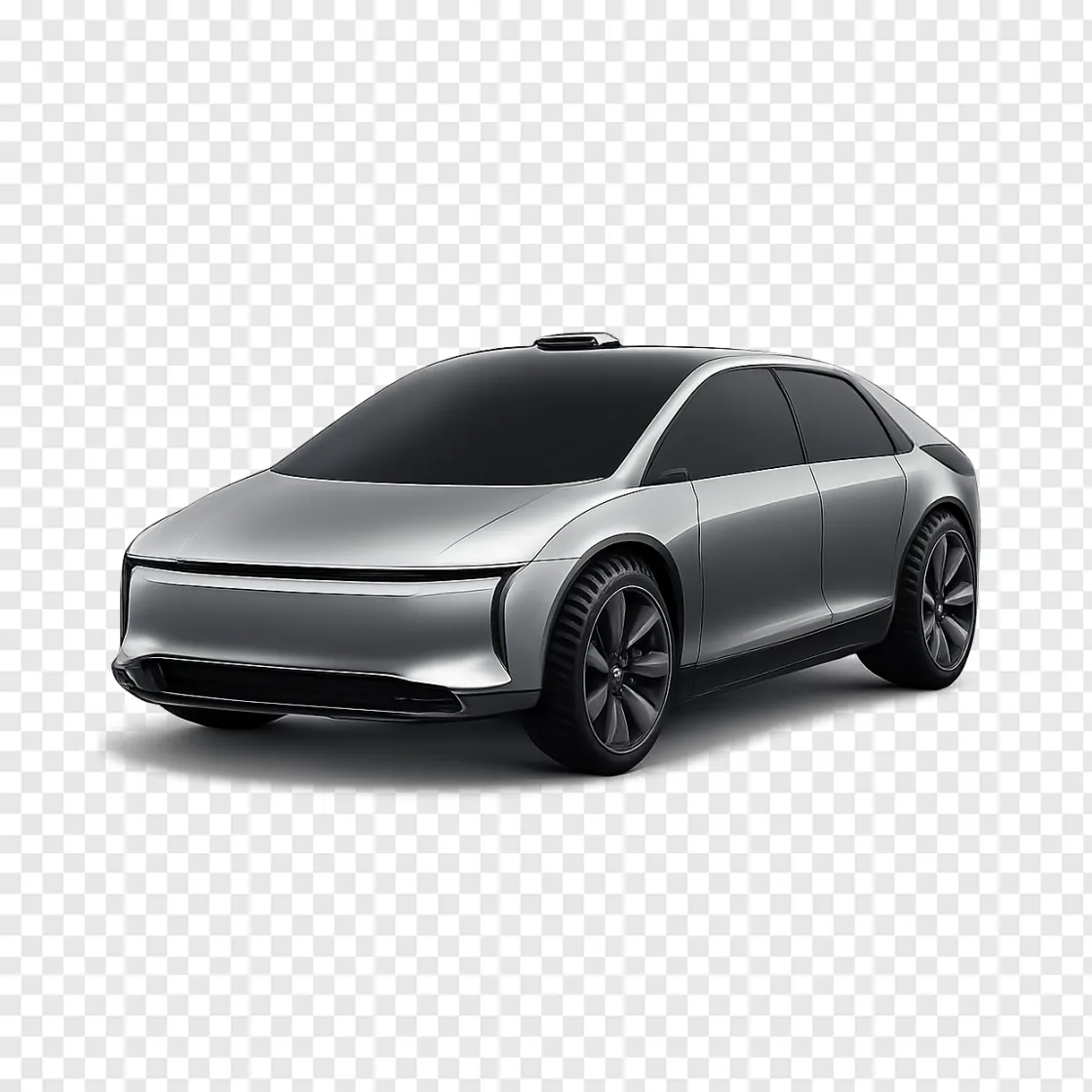 Futuristic Robotaxi PNG Image For Tech Designs