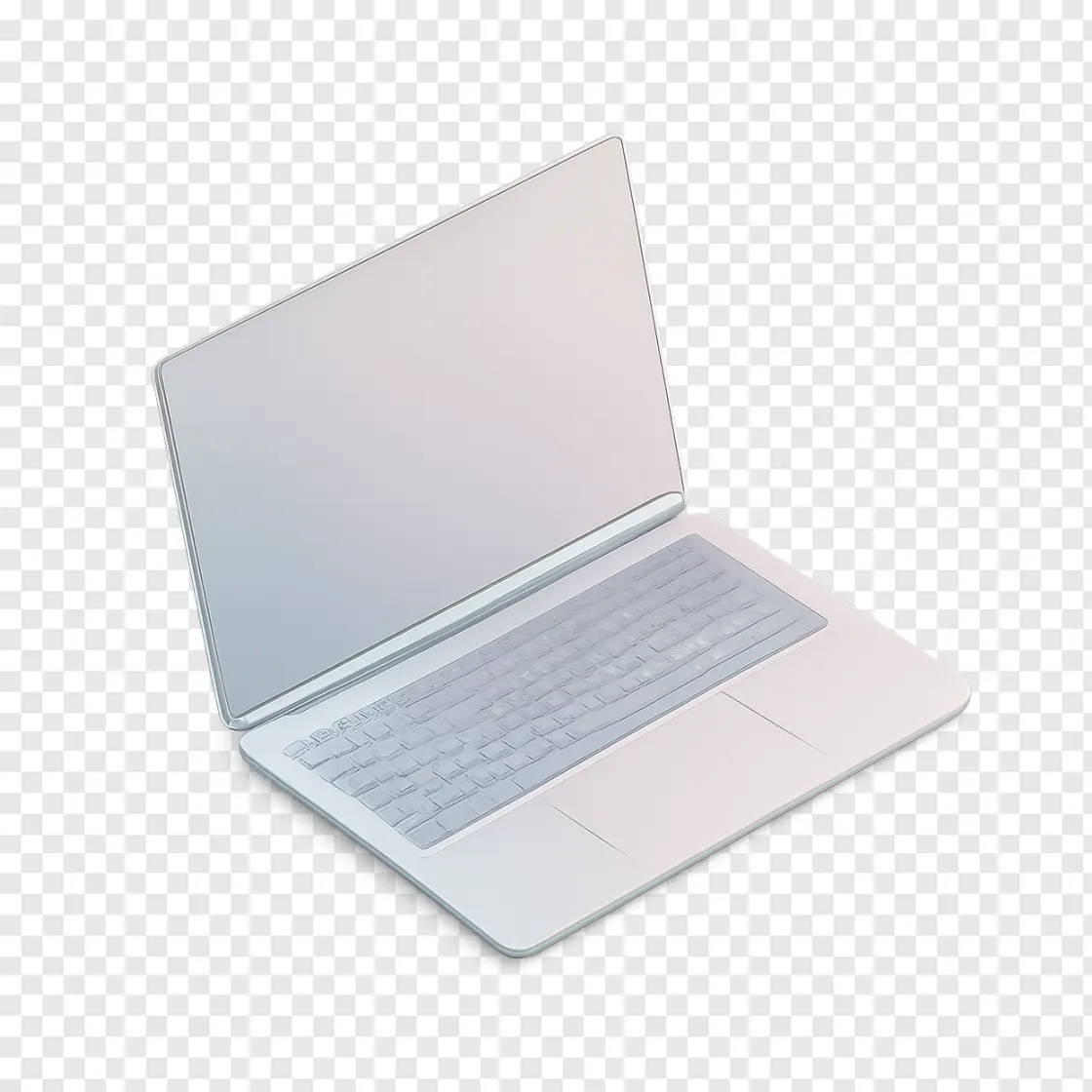 Modern Laptop PNG Transparent Background