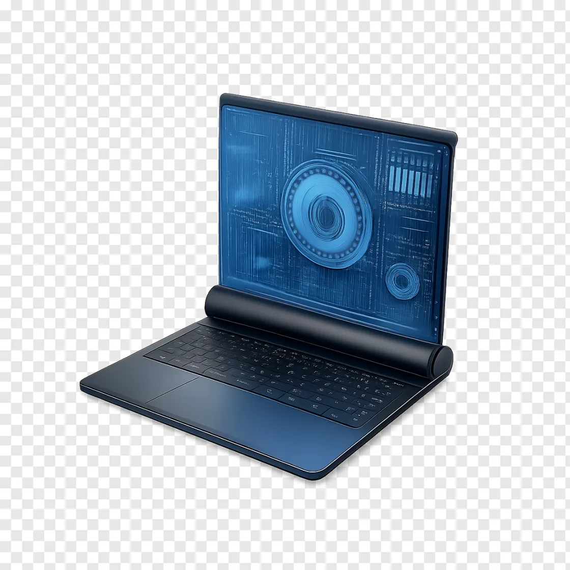 Expandable Screen Laptop PNG