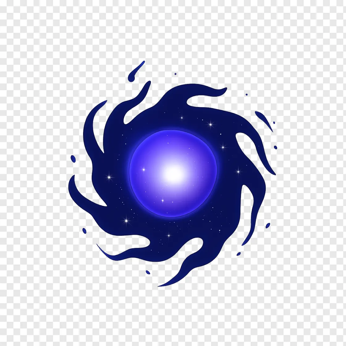 Dark Matter Particle PNG Transparent Background