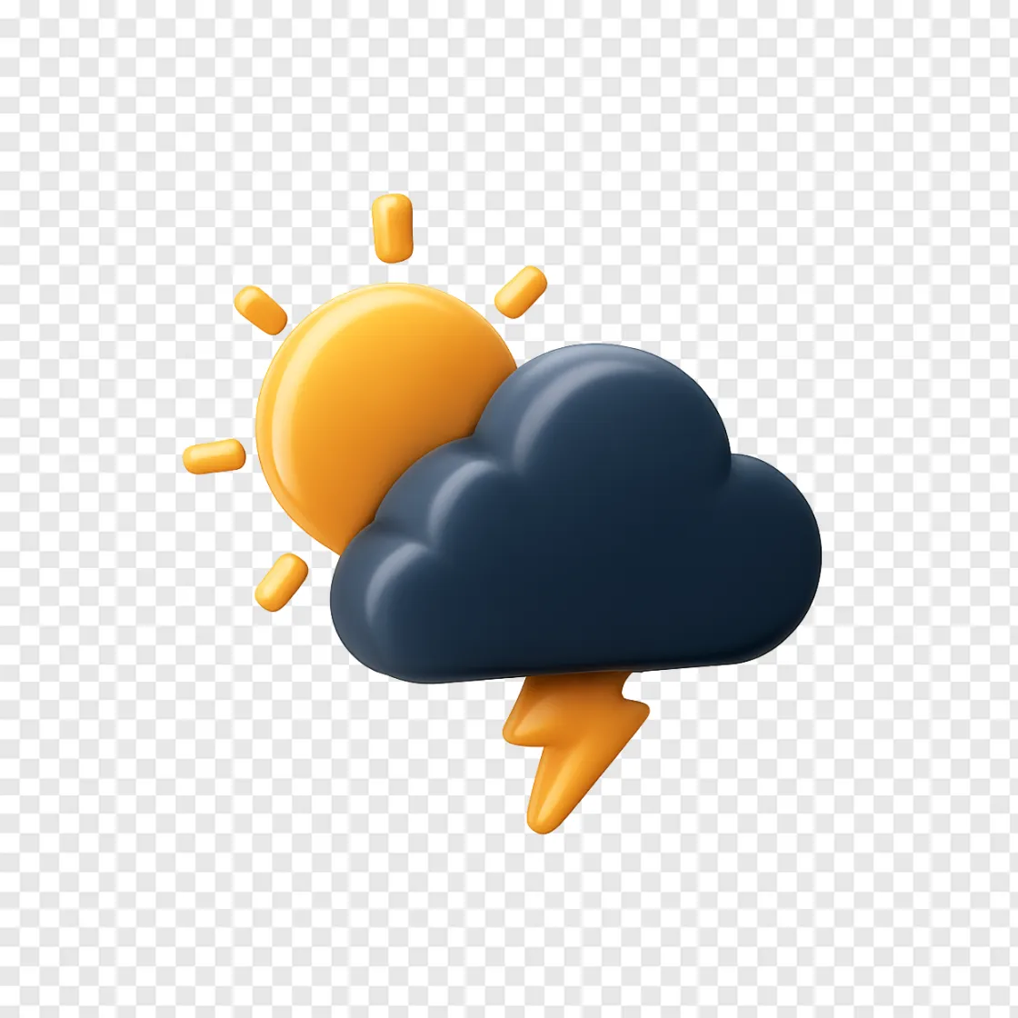 El Nino Weather Icon PNG With Transparent Background