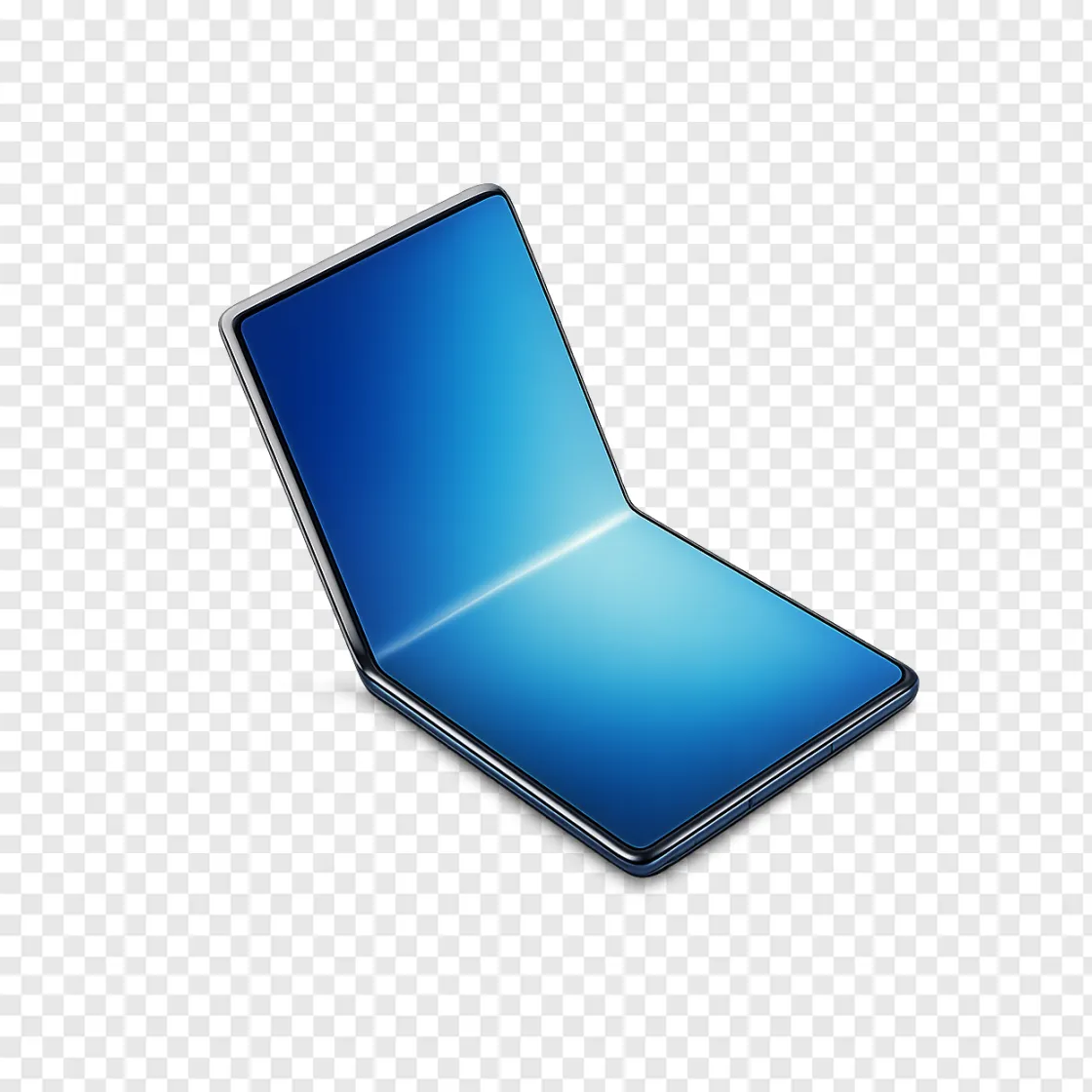 Foldable Smartphone PNG Image For Tech Designs