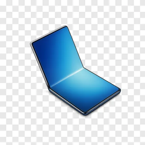 Foldable Smartphone PNG Image For Tech Designs