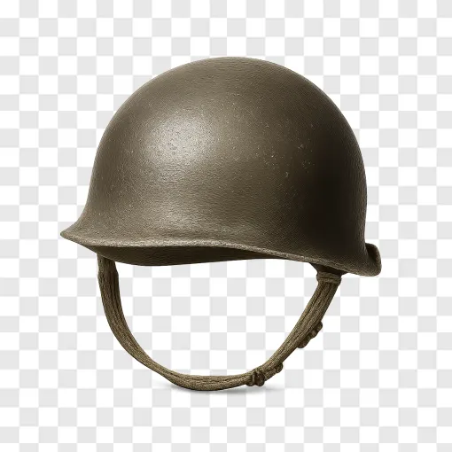 WW2 Helmet PNG Transparent Image